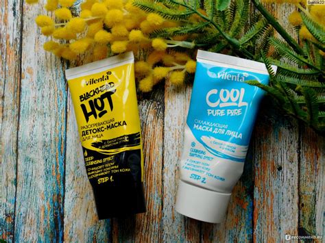 Маска для лица Vilenta Hot and Cool Mask - Cерия для борьбы с черными ...