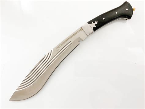 Непалско мачете ръчна изработка с кожена кания с две ножчета | Онлайн ...