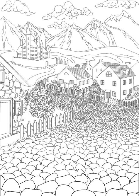 Travel Coloring Pages 17 Free Printable Coloring Pages Of Scenic