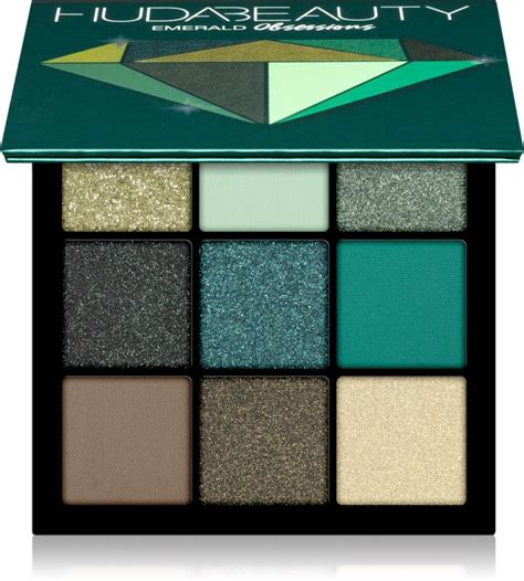 Huda Beauty Emerald Obsessions palette de fards à paupières notino fr