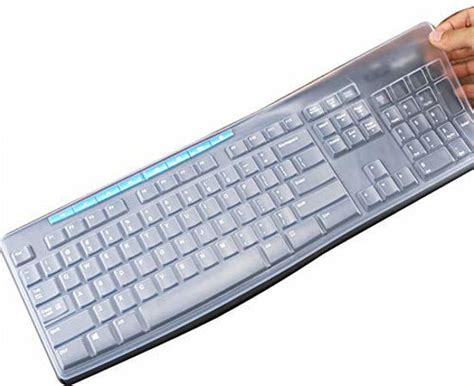 GetUSCart- Ultra Thin Desktop PC Silicone Clear Keyboard Cover Skin ...