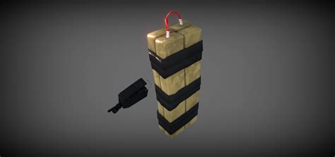 3D model C-4 C4 explosive VR / AR / low-poly | CGTrader