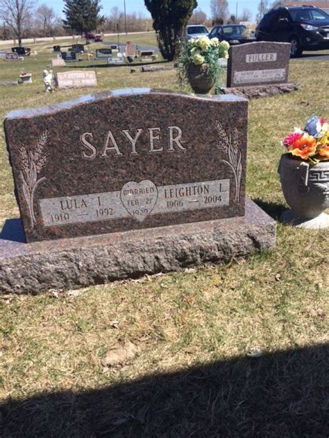 Lula Irene Cheal Sayer 1910 1992 Find A Grave Memorial