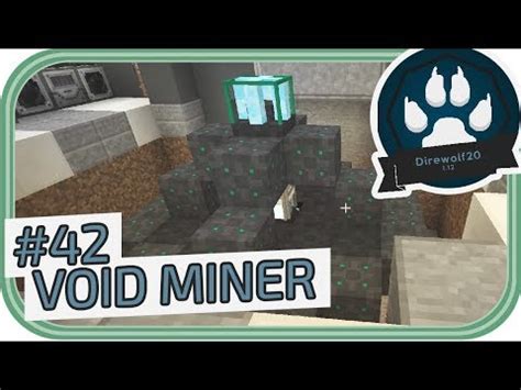 Void Ore Miner Direwolf20 1 12 2 42 Chigo Minecraft Deutsch