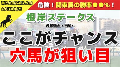 【根岸ステークス2022】圧倒的な好走傾向！選ばれし4頭は「3つの視点から過去データを読み解く」予想・考察動画 Youtube