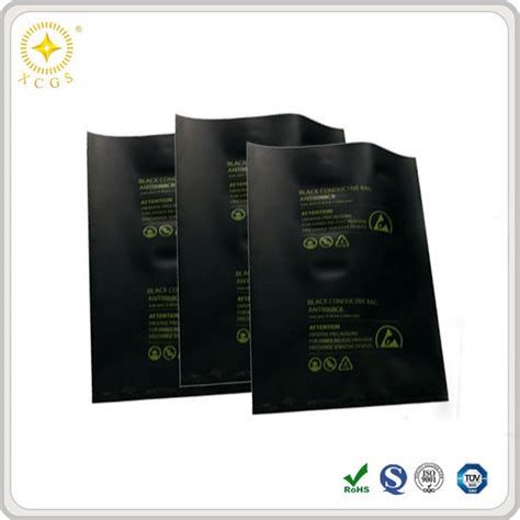 Manufacturer Custom Bulk Black Esd Anti Static Conductive Bag