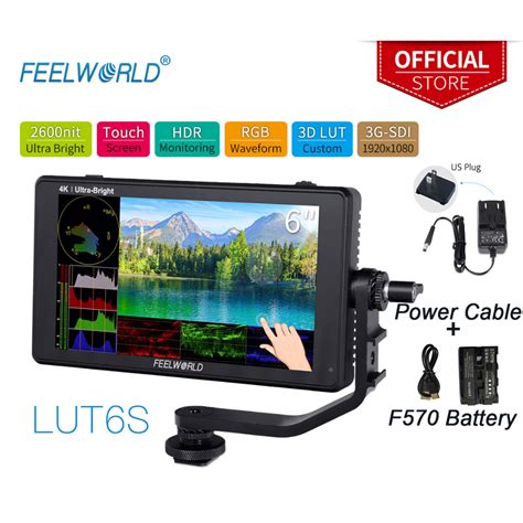 Feelworld Lut S Inch Ultra Bright Nits Hdr D Lut With Waveform