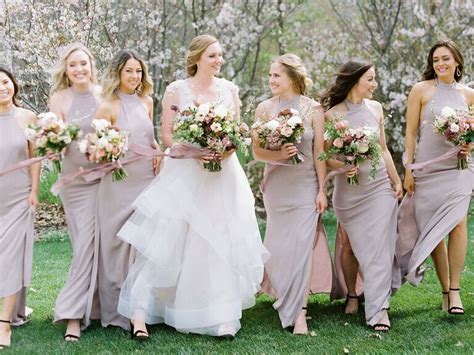 Trend Report Best Bridesmaid Dress Colors For Spring 2018 Praise