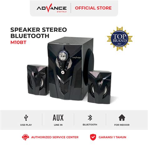 Jual Advance M Bt Speaker Stereo Bluetooth Xtra Bass Subwoofer Garansi