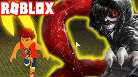 Roblox Sở Hữu Kagune Của Ngạ Quỷ Kaneki Ken Ro Ghoul Youtube