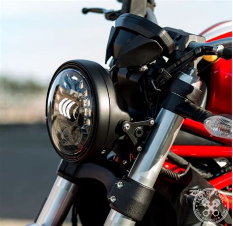 Motodemic Headlight Conversion Kit For Ducati Monster 821 1200 At Motostarz Usa