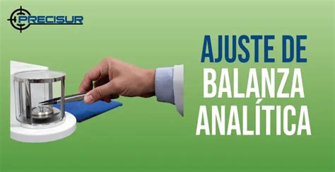 Ajuste De Balanza Anal Tica Balanzas Precisur