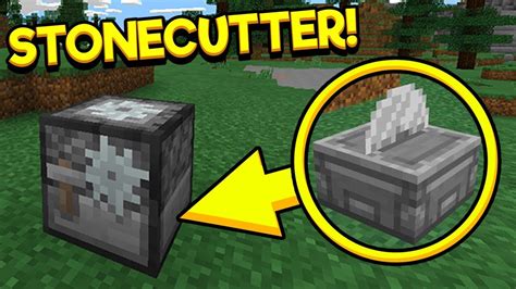 Minecraft Stonecutter| Minecraft Recipe For Dummies (2020)