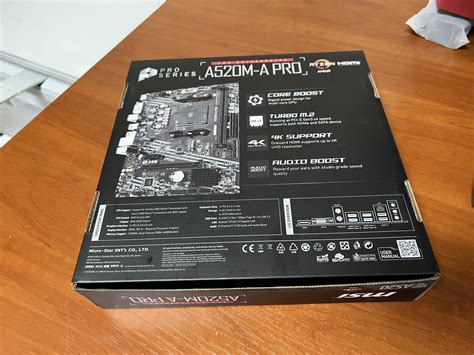 Материнская плата MSI A520M-A PRO (AM4, mATX) — купить по низкой цене в ...