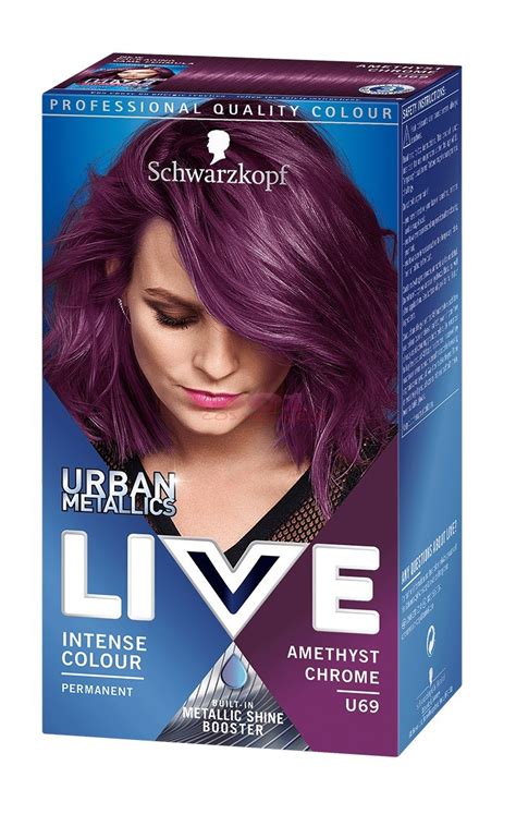 Schwarzkopf Live Urban Metellics Vopsea Permanenta Pentr Par Amethyst