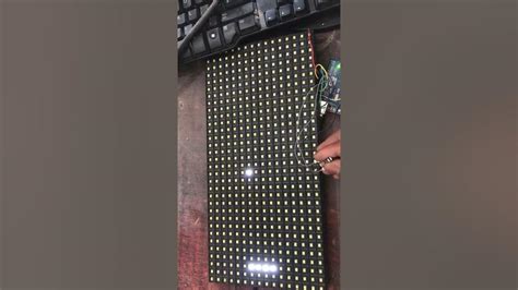 Ping Pong Game With Arduino Uno And P10 Led Matrix 16x32 Diy By