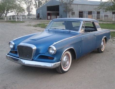 62 Studebaker Gt Hawk Numbers Matching Survivor 289 4 Speed For Sale