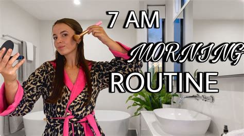 MY 7AM MORNING ROUTINE YouTube