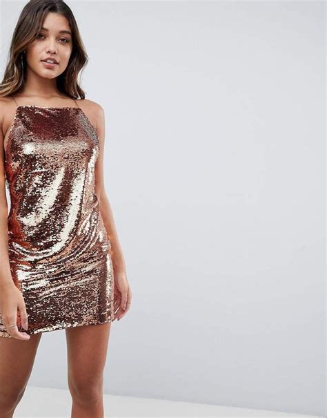 Asos Embellished Sequin Cami Mini Dress Sexy Dresses 2018 Popsugar Fashion Photo 4