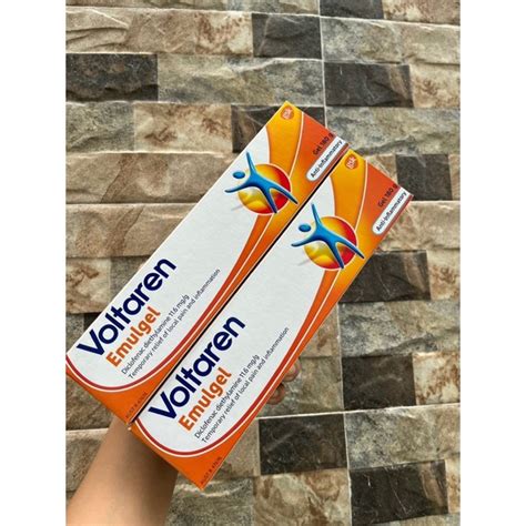 Bill Úc Kem xoa giảm đau Voltaren Emulgel Muscle and Back Pain Relief