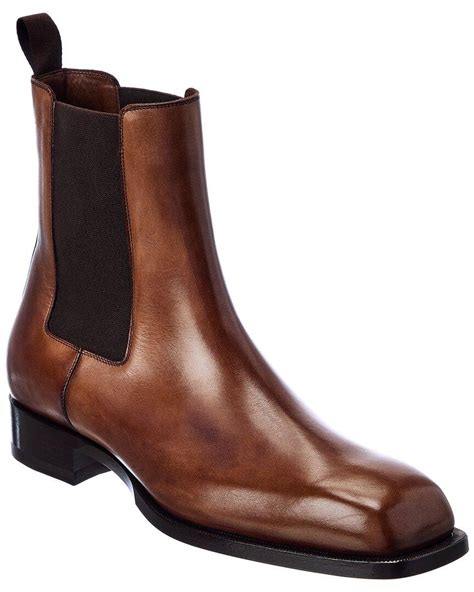 Christian Louboutin Amiralo Leather Boot In Brown For Men Lyst