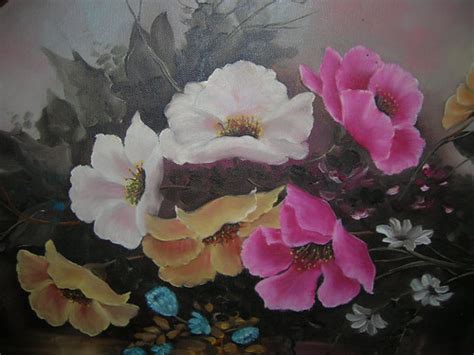 SPRING FLOWERS | Oil painting I did of some spring flowers. | fishin ...