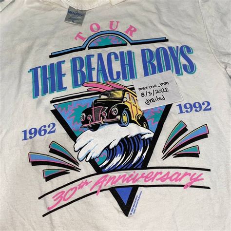 Vintage 90s The Beach Boys Tour T-Shirt