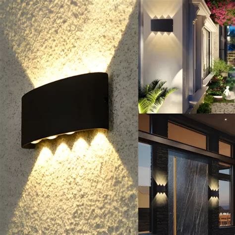 Lampara Arbotante Led 6w Para Pared Uso Exterior Einterior Meses Sin