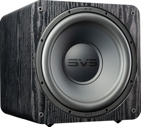 SVS SB 1000 Pro Bois noir Caissons de basses sur Son Vidéo