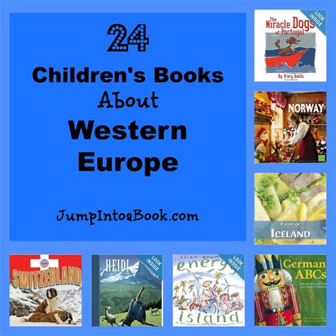 Read Around The Continents 24 Childrens Books About Western Europe