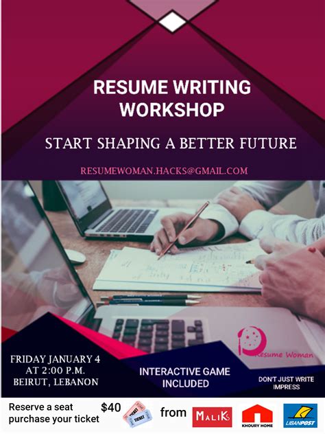 Resume Writing Hacks Workshop - ihjoz