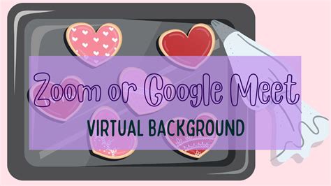 Valentine's Day Zoom Virtual Background - Etsy