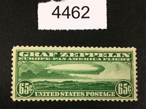 Us Stamps C Graf Zeppelin Mint Og H Lot United States Air