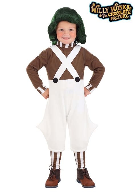 Willy Wonka Toddler Oompa Loompa Costume