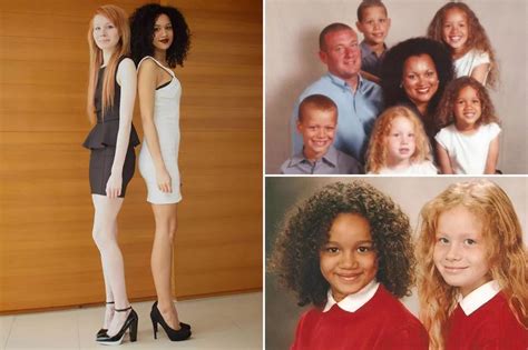 Black and white twins: Meet the sisters who 'couldn’t look more different if they tried - RAYVIBES