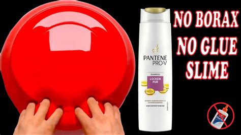 How To Make Pantene Shampoo Slime💧shampoo Slime Without Glue And Borax💧slime Diy Youtube