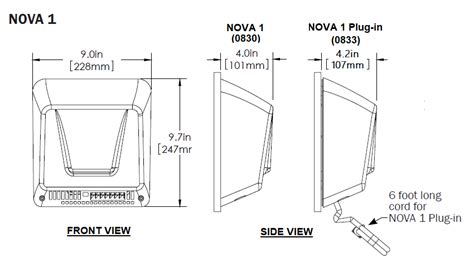 World Dryer® Nova® 1 Series Universal Voltage 0830 Or Plug In 0833