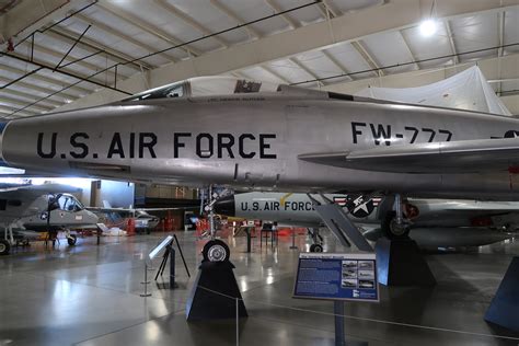 North American F 100A Super Sabre Hill Aerospace Museum Flickr