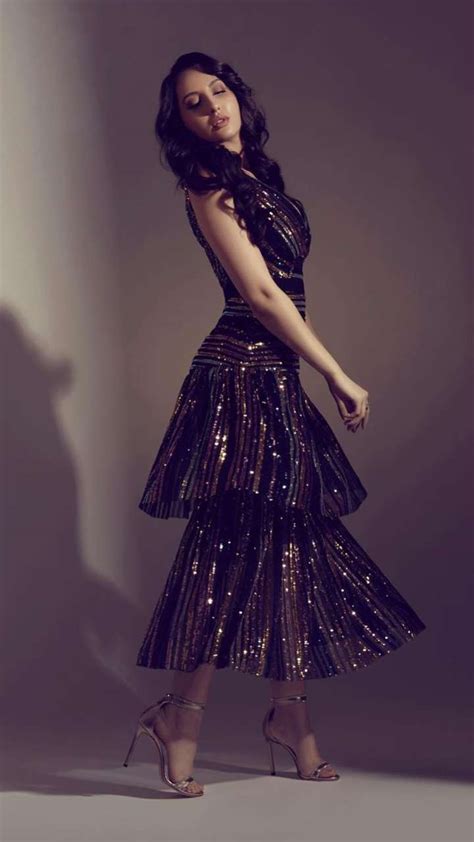 Nora Fatehi Glamorous Sequined Outfits | Sequin Dress