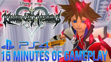 15 Minutes Of Kingdom Hearts Re Chain Of Memories Gameplay PS4 60FPS