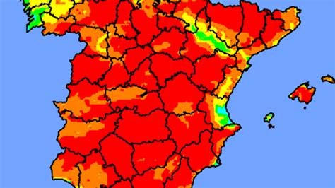 Ola de calor Casi toda España en riesgo muy alto de incendios forestales