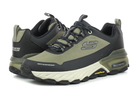 Skechers Sportska Obu A Siva Plitke Patike Max Protect Office Shoes