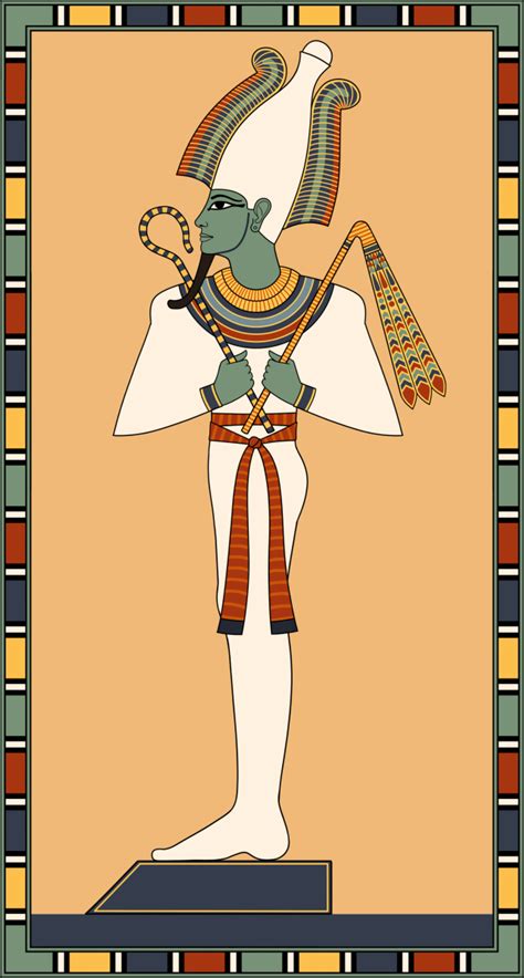 The God Osiris by LuisGerard on DeviantArt