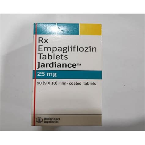 Rx Empagliflozin Tablets Packaging Type Box Jardiance At Rs Box