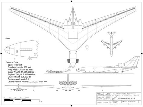 The Lockheed Cl Was A Design Study By Lockheed For A Giant Nuclear