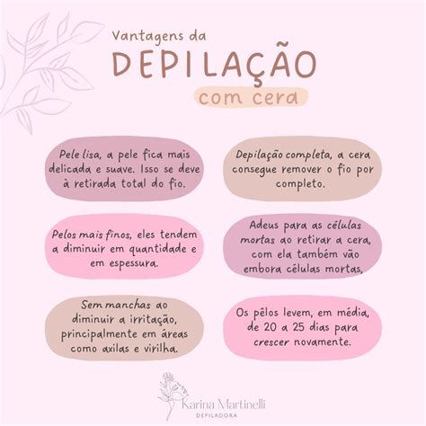 Benefícios Da Depilação A Cera