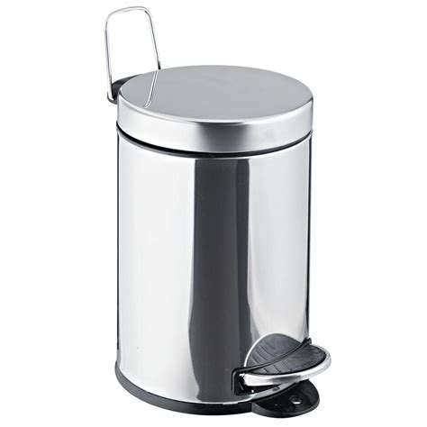 Lixeira Brinox Inox Decorline Tampa E Pedal X Cm L