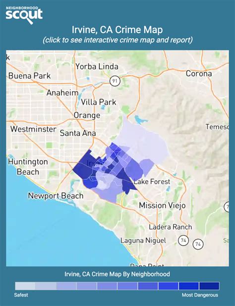 Irvine Ca Crime Rates And Statistics Neighborhoodscout