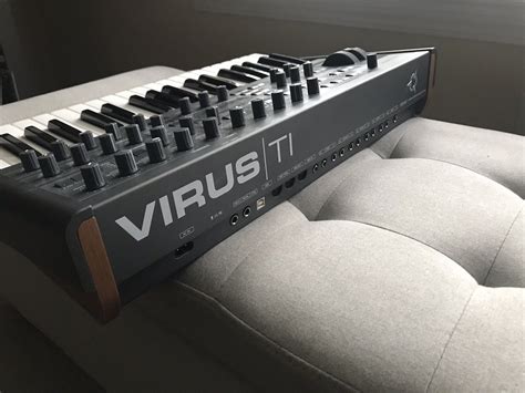 MATRIXSYNTH ACCESS VIRUS TI2 POLAR DARKSTAR LIMITED EDITION KEYBOARD