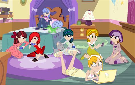 Slumber Party By Nerdydraco On Deviantart